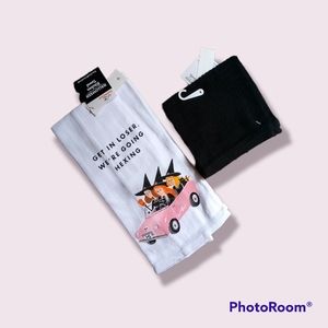 New! 3 piece Dish Towel set! 100% Cotton.